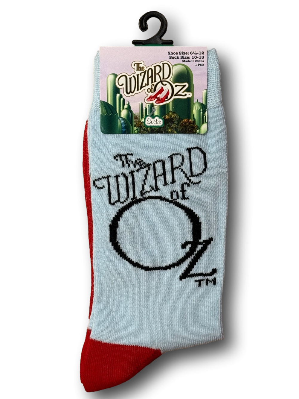 3/$20 The Wizard of Oz Movie Funny Novelty Crew Socks - NWT